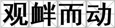 觀釁而動(dòng)