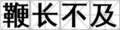 鞭長不及