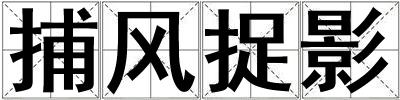 捕風捉影