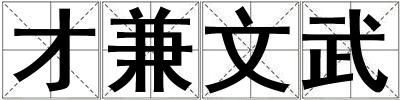 才兼文武