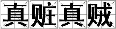 真贓真賊