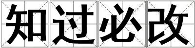 知過必改