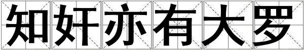 知奸亦有大羅