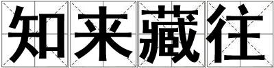 知來藏往