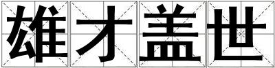 雄才蓋世