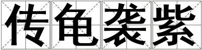 傳龜襲紫