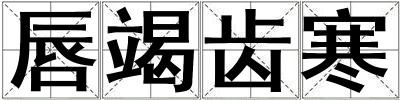 唇竭齒寒