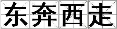 東奔西走