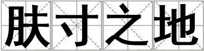 膚寸之地